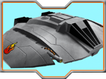Cylon Raider from 1980's Battle Star Galactica